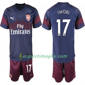 Divisa di Calcio Arsenal Alex Iwobi 17 Bambino Trasferta 2018/2019